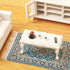 1 12 Set SAMCAMI Miniature Dollhouse Furniture Scale - Wooden Dollhouse Furniture for Dollhouse Living Room - Doll