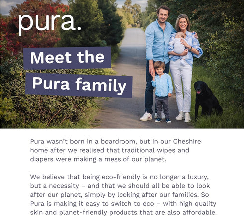 1 (4-11 lbs), 1 Pack 32 Pura Hypoallergenic Diapers, Size Newborn, Totally Chlorine Free, Wetness Indicator, Suitable
