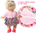 N\A Set 6 12-14-16 Inch NA BOBO Clothes of for Alive Lovely Baby Doll Clothes Dress Outfits Costumes Dolly Pretty Doll