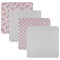 Disney Baby 4-Pack Receiving Blankets 100% Cotton Flannel, 28" x 28" Available