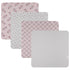 Disney Baby 4-Pack Receiving Blankets 100% Cotton Flannel, 28" x 28" Available