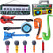 16 Pcs Inflatable Rockstar Toy Set - Inflatable Instruments Set for Rock n Roll Party Decorations | Guitar, Lute,