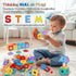 234 4 5 6 7 8 9 10 11 12Years, AOSITE PCS STEM Marble Run Building Learning Toy Kid Gift Construction Race Track
