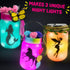 WOOODLIFY 8 9 10 11 12 8-10 8-12 Light-up Unicorn Fairy & Mermaid Lanterns Craft Kit Christmas Gifts for Year Old Girls