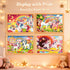 3-5, 3 4 5 6 7 8 9 24 Wooden Puzzles for Kids Ages Wood Jigsaw Puzzles, Unicorn Theme Educational Toys Birthday Gifts