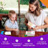 1-30 60 Number Puzzle Games, Double-Sided Self-Correcting Math Game, Early Learning Educational Toy for Beginner