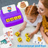 HahaGift Toddler Girl Toys - Matching Letter Game for Preschool Learning - Best Christmas Birthday Gift for Kids