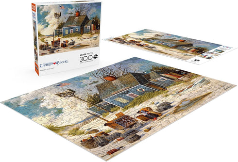 Buffalo Games - Charles Wysocki - Peddler's Hope Chest - 300 Piece Jigsaw Puzzle