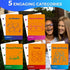 QUOKKA Rethink!: Conversation Starters for Kids and Family - 500 Cards to Know Your Family Game