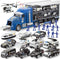 JOYIN 25 in 1 Police Rescue Truck Car Toy Set with Sounds