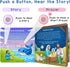 13 28-Button 1-3 LEARNING BUGS Christian Bible Stories Stories and Prayers for Little Ones, Musical Books for Toddlers