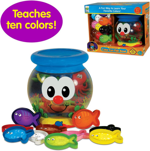 2 The Learning Journey: Learn With Me - Color Fun Fish Bowl - Color Teaching Toddler Toys & Gifts for Boys & Girls Ages