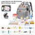 Backpack Baby Diaper Bags with Changing Station Multifunctional Waterproof Diaper Bag Travel Baby Bag with Changing