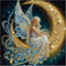BBOLDIN Beautiful Moon Angel Puzzles for Adults 1000 Pieces, Colorful Diamond Gem Aesthetic