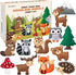 CiyvoLyeen Woodland Animals Craft Kit Kids DIY Crafting and Sewing Set Woodland