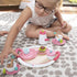 Playset 3+ Fat Brain Toys Let's Have a Tea Party - Wooden Pretend for Ages