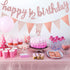 Boao Pre-Strung Half Birthday Decorations Set, Glitter 1/2 Half Year Cake Topper, 6 Months Happy Banner for Baby Shower