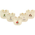 Organic Cotton Baby Bibs in Veggie Print - One Size Fits All