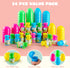 24 JOYIN Pcs Prefilled Easter Eggs Bubble Wands for Kids Party Favors, Basket Stuffers, Toys Inside for Children Fun