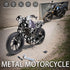 Metal Model Motorcycle Kits, 117 Pcs Erector Sets for Boys Age 8-12, STEM Building Toys for Kids and Adults