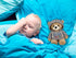 Ganz 9 Get Well Teddy Bear, Stuffed Animal with Gray Hoodie for Comfort and Love.