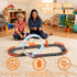 9.86ft 2-in-1 Sets 4 Set Counter,Birthday Boys(S2) Slot Car Track Toy - with Cars,Battery or Electric Car Track