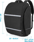 Car Seat Stroller Travel Bag for Doona - Padded Backpack with 8mm Pearl Cotton, Black