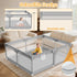 74"x50" 2 Large Baby Playpen - Playpen for Babies and Toddlers with Breathable Mesh & Handles - Baby Fence Playard