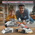 Cetuai 2-Player 2.4 Set 3+ Remote Control Battle Robots, RC Fighting Toys for Kids Wireless Fighting Robots STEM Toys