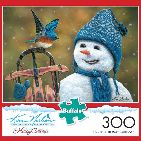 Buffalo Games - Holiday Collection - Kim Norlien - Snow Brother - 300 Large Piece Jigsaw Puzzle