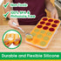 Sprout Cups (2 Pack) Baby Food Storage Tray - Silicone Pop Out Portion Freezer Tray - Breast Milk and Food Storage Made