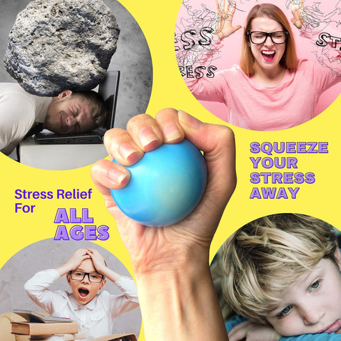 Planets Stress Ball Flashcard & Wall Decal Stickers, Solar System Toys for Kids, Planet Toys for Kid Party Favors