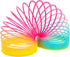 The Dreidel Company Plastic Multicolor Coil Spring, Goody Bag Fillers, Party Favor for Kids, 3" Inches (2-Pack)