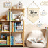 FYSIA Twin Room Sign-Twins Two Little Blessings-Canvas Hanging Pennant Flag Banner Wall Sign Decor Gift for Nursery