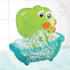 HAP-P-KID Dinosaur Bath Bubble Maker, Automatic Dino Bubbles Blower, Bathtub Shower Machine Toys,