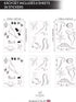 Dinosaur Wall Stickers, 36 Count, Peel & Stick, Reusable, Black Vinyl, Modern Contemporary Style, Wall Decals