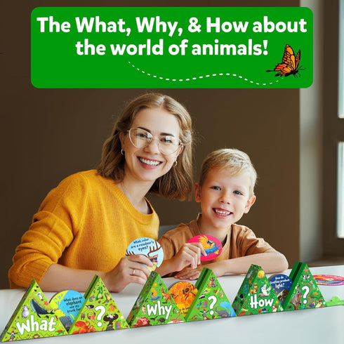 7, 8, 9 Skillmatics Flash Cards - Science Snippets Animals, STEM Learning Educational Toys & Learning Aids for Kids