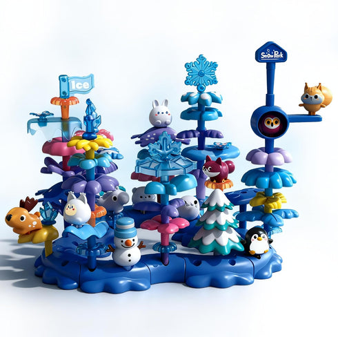 ICY World Building Toys for Girls & Boys Age 3-5+, 79 PCs