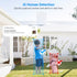 Lunelyx 2.4G Lunely Wireless Video Doorbell Camera, Smart Outdoor Surveillance Cam, Live View, Cloud Storage, AI Human