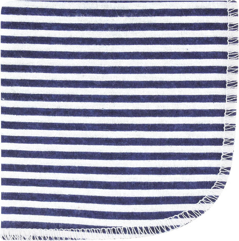12 Pack, Hudson Baby Unisex Baby Flannel Cotton Washcloths, Sports Fan One Size