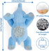 Weighted Elephant Stuffed Animals, Elephant Plush Hugging Pillow for Gift,5lbs 27" Blue Elephant Stuffed Animals Soft & Cuddly Toy