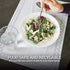 White Disposable Placemats, 40 Pack for Baby, Kids, Adults - Sticky Plastic Table Topper for Restaurants and Crafts