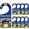 Baby Closet Dividers 8PCS, SMore Themed Wooden Double-Sided Clothes Size Hanger/Organizer from