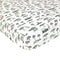 Hudson Baby Unisex Fitted Cotton Crib Sheet, Going On Safari, One Size