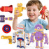Fine Motor Building Robot Blocks for 3+Years Old Kids, Snap on Robots