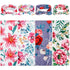 Moukeren 4 Sets Newborn Receiving Blanket Headband Set Baby Flower Swaddle Infant