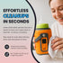 Generic 5 Settings, Portable Baby Bottle Warmer with Temperature Waterproof and Washable Design, Fits All Bottles, LED