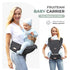 6-in-1 FRUITEAM Baby Carrier with Waist Stool, One Size Fits All -Adapt to Newborn, Baby Hip Carrier for Breastfeeding
