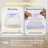 fantovo 4Pcs 4/5/6oz(Storage Individual Breast Milk Freezer Storage Organizer, Breastmilk Storage Freezer Flat Tray