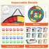 W/56 Garybank Emotional Dart Social Skills Activities for Kids - Emotion Cards, Autism Learning Materials Emotional
